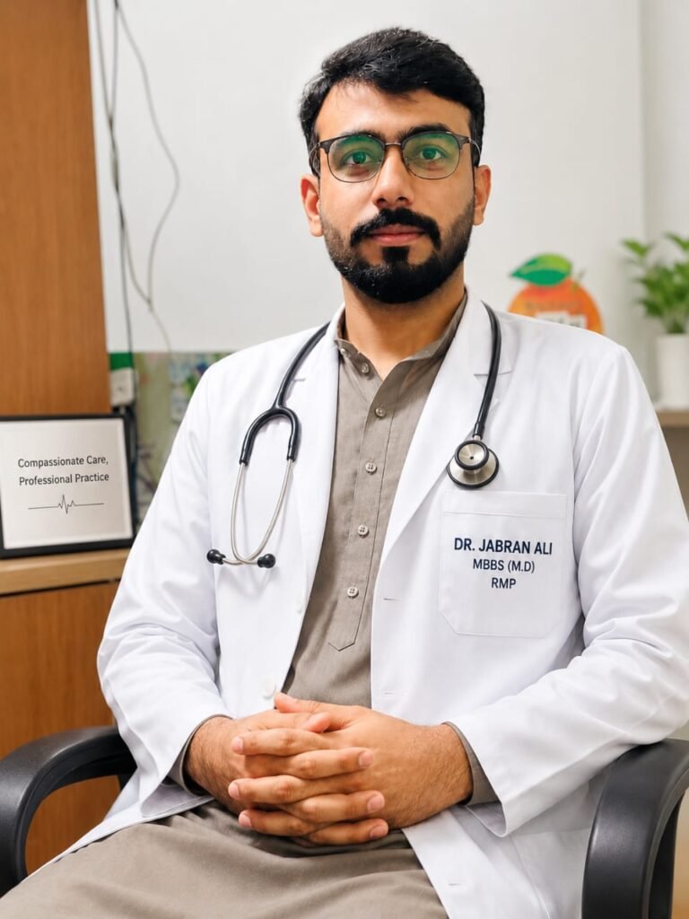 General Physician Dr Jabran Ali